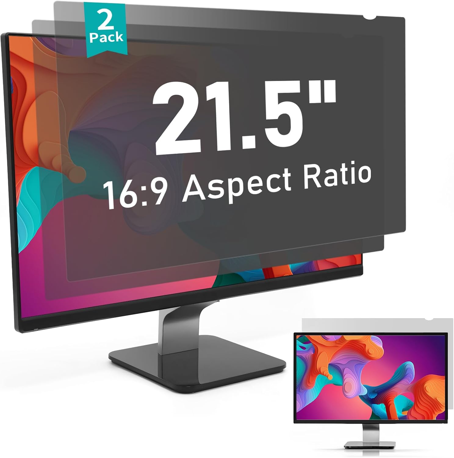 Soppy Filtro Privacy 21,5" per Display Widescreen 16:9 - immagine 1