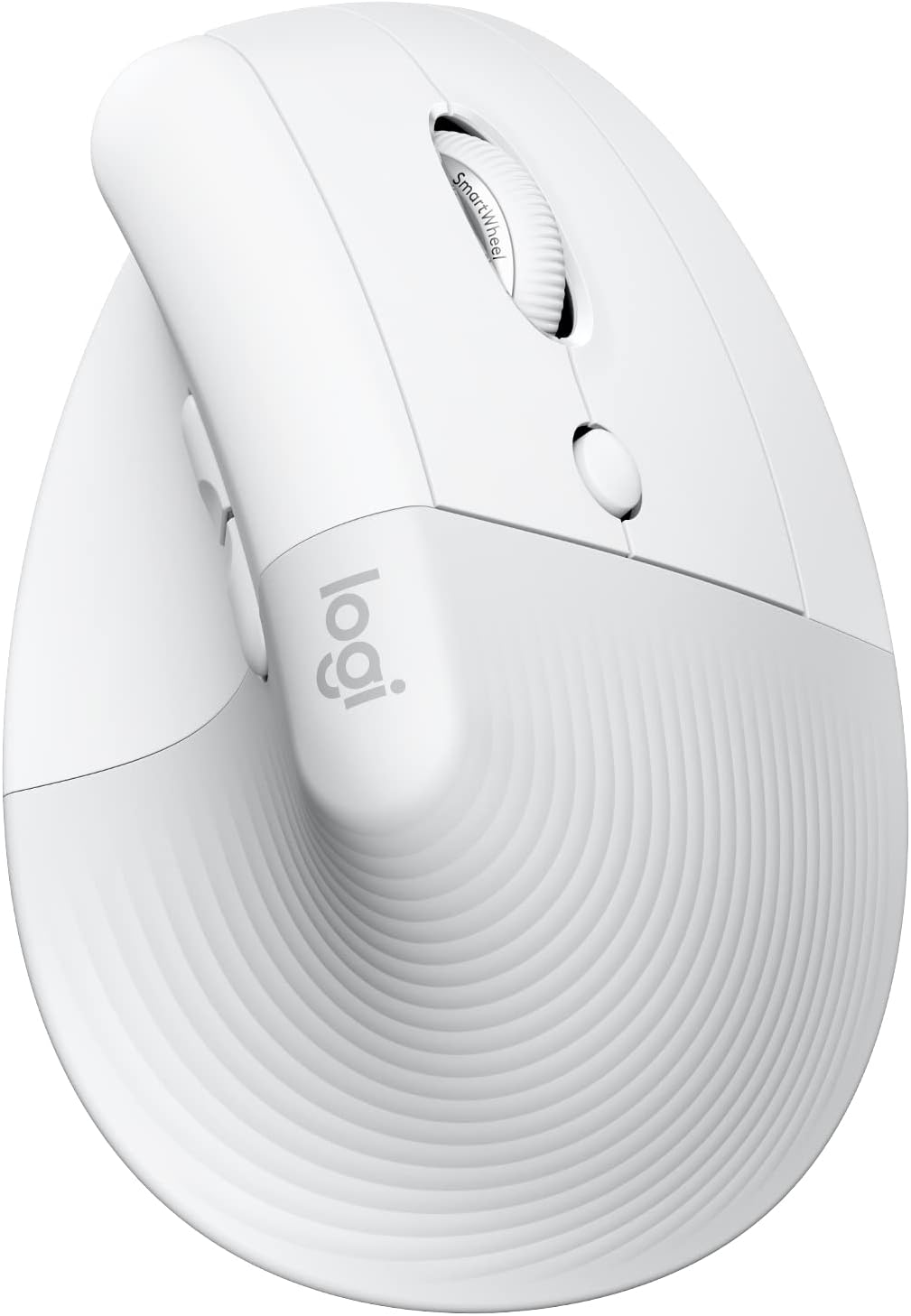 Logitech Lift for Mac - Mouse Ergonomico Wireless, OffWhite - immagine 1