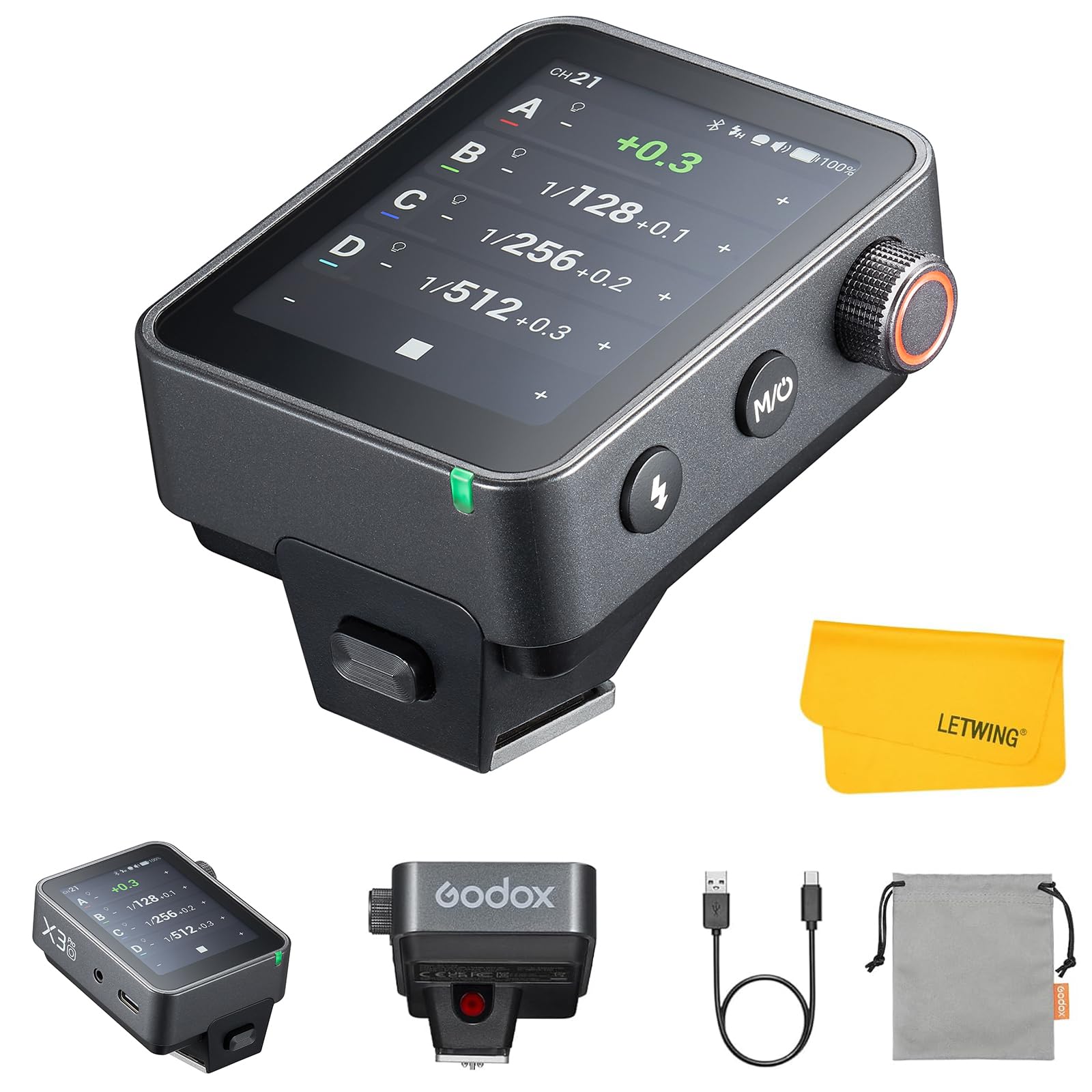 Godox X3Pro O - Trigger Flash TTL Wireless per Olympus Panasonic