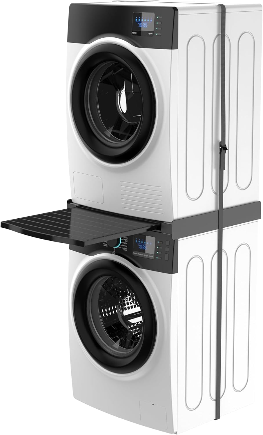 Meliconi Torre Noir Shelf - Kit Sovrapposizione Universale - immagine 7