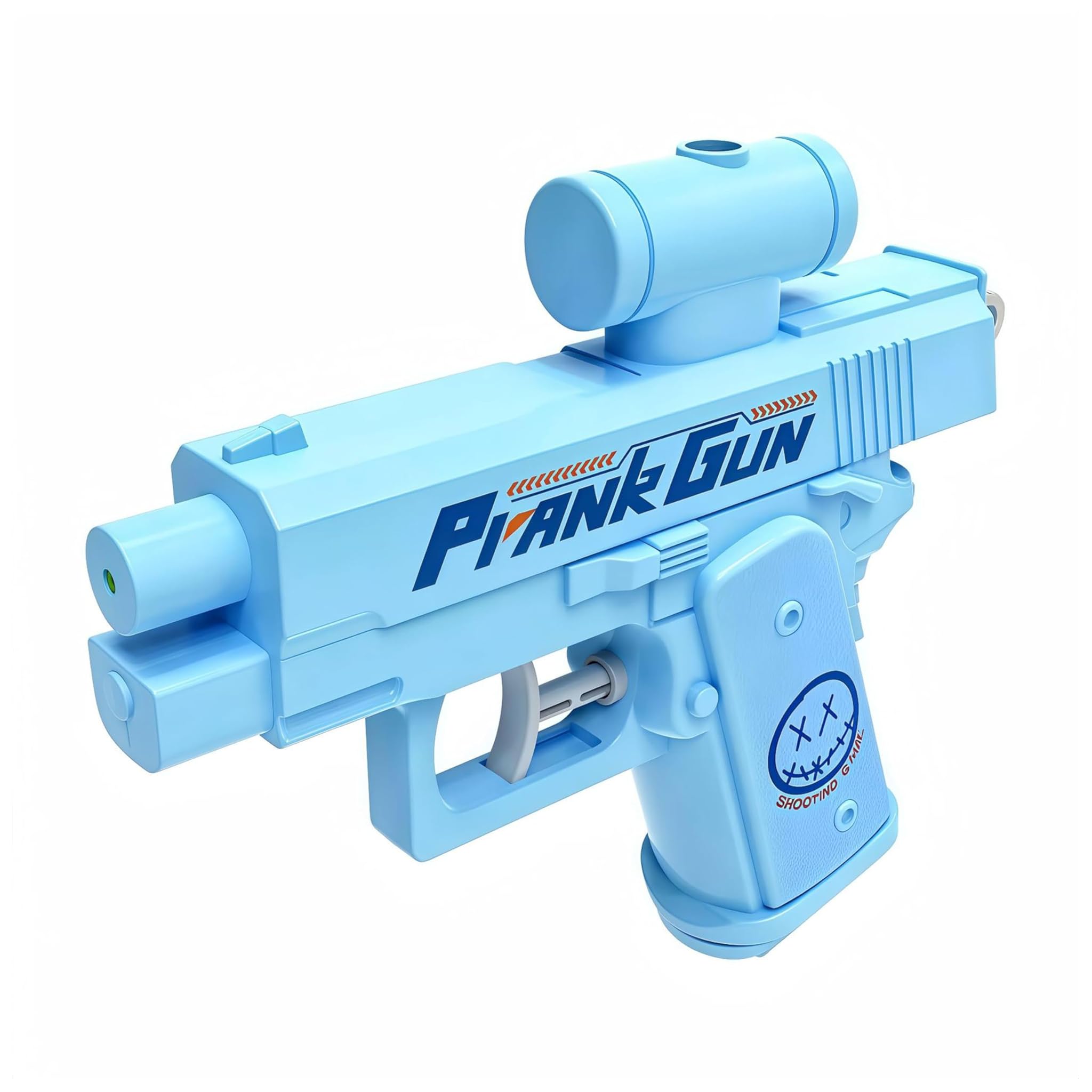 Pistola Acqua di Scherzo "Prank Gun" Azzurra – Pistola Acqua a Doppio Uso, Ideale per Scherzi e Divertimento, Accessorio Fai-da-te per Uomini