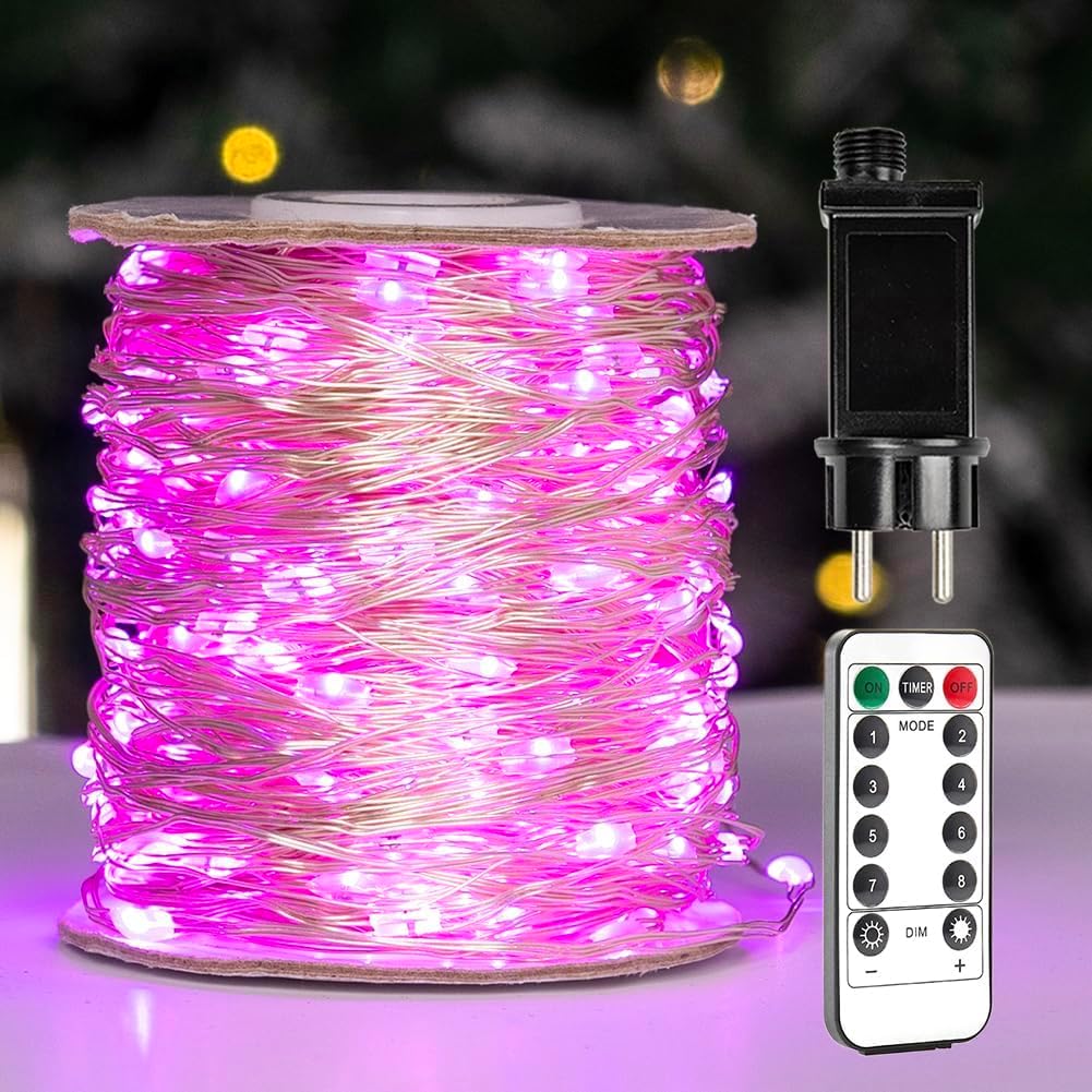 Zeluxdot Lucine LED 1200LED/120M Rosa - immagine 1