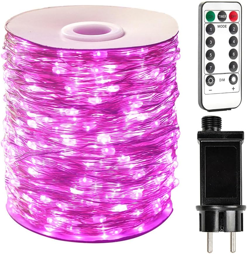 Zeluxdot Lucine LED 1200LED/120M Rosa - immagine 3