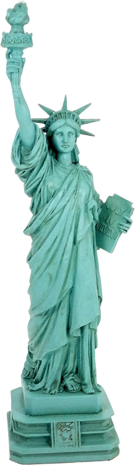 Veronese Design Statua della Liberty Statua della Liberty, 32 cm, verde New York