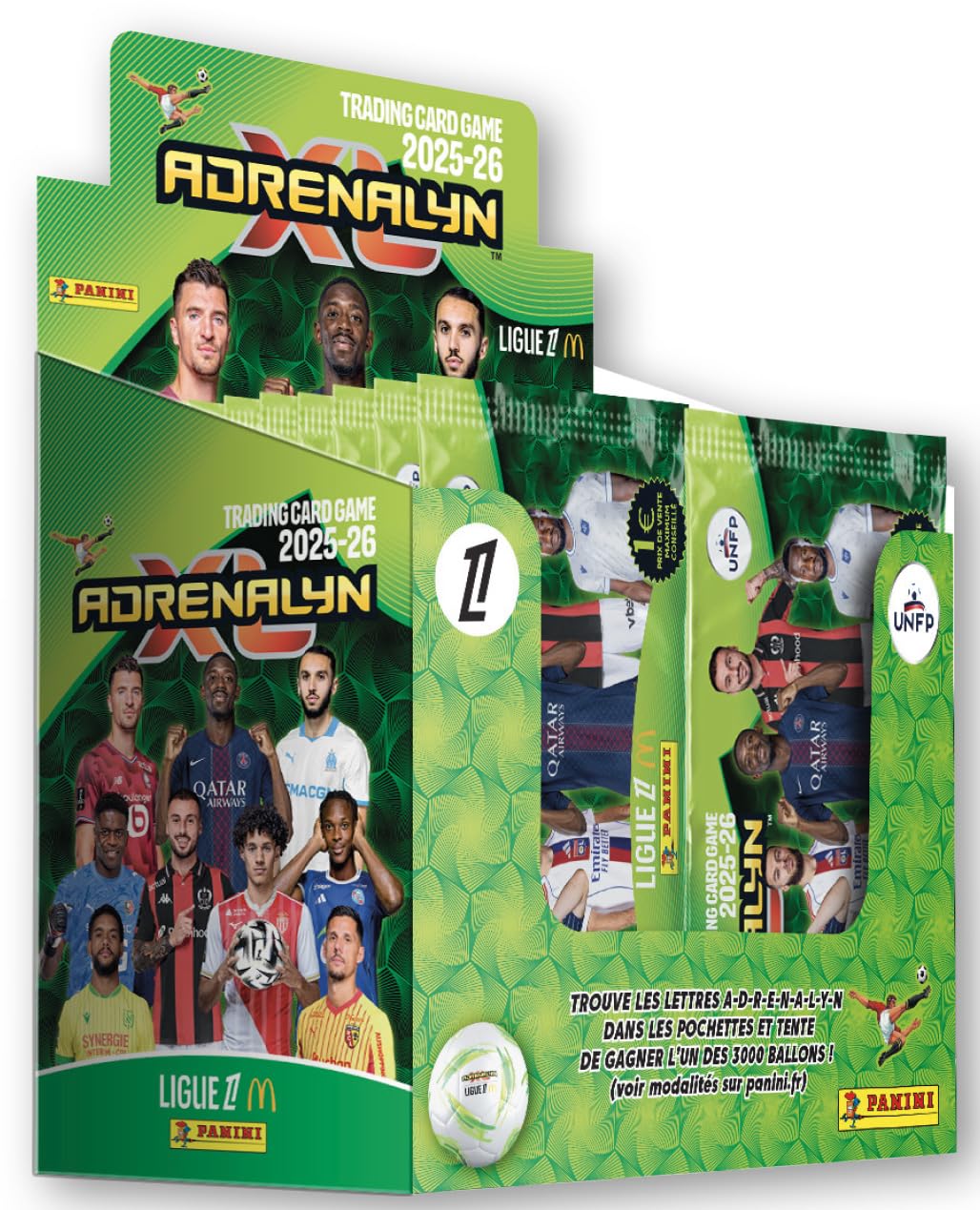 Panini ADRENALYN LIGUE 1 McDONALD'S 2025-2026 Trading Cards