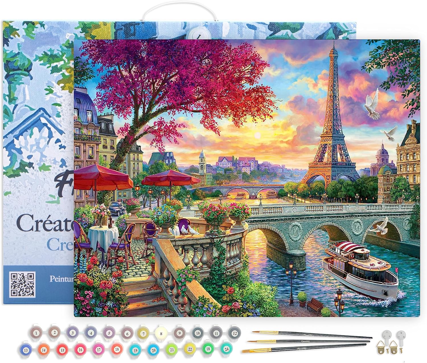 Figured'art Dipingere con i Numeri - Cena sulla Senna - immagine 1