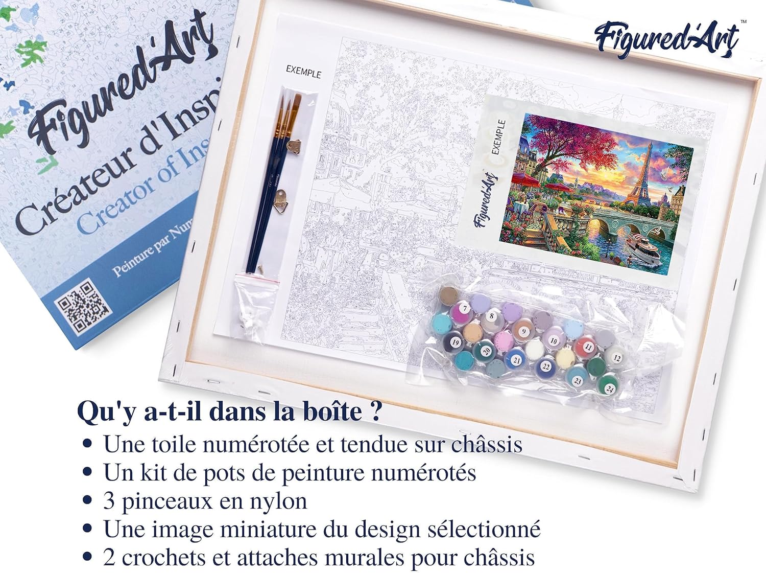 Figured'art Dipingere con i Numeri - Cena sulla Senna - immagine 5