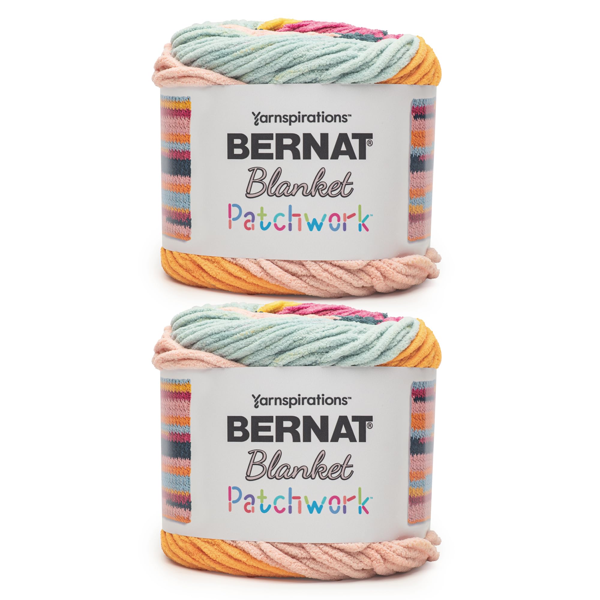Bernat Blanket Patchwork Tropical Splash Filato - 2x300g