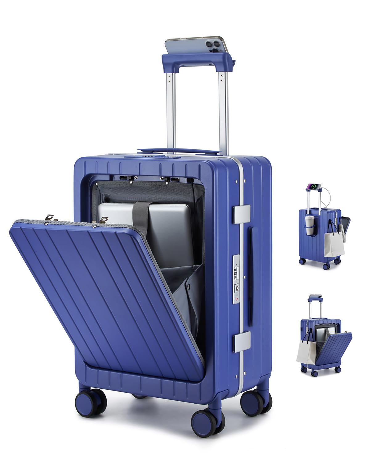 Sea choice Valigia 20" con Tasca Frontale Laptop