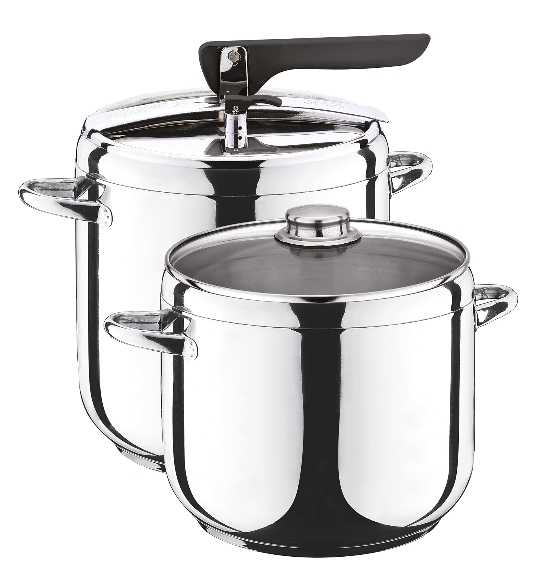 Pintinox Duetto - Pentole a Pressione 5+7 Lt