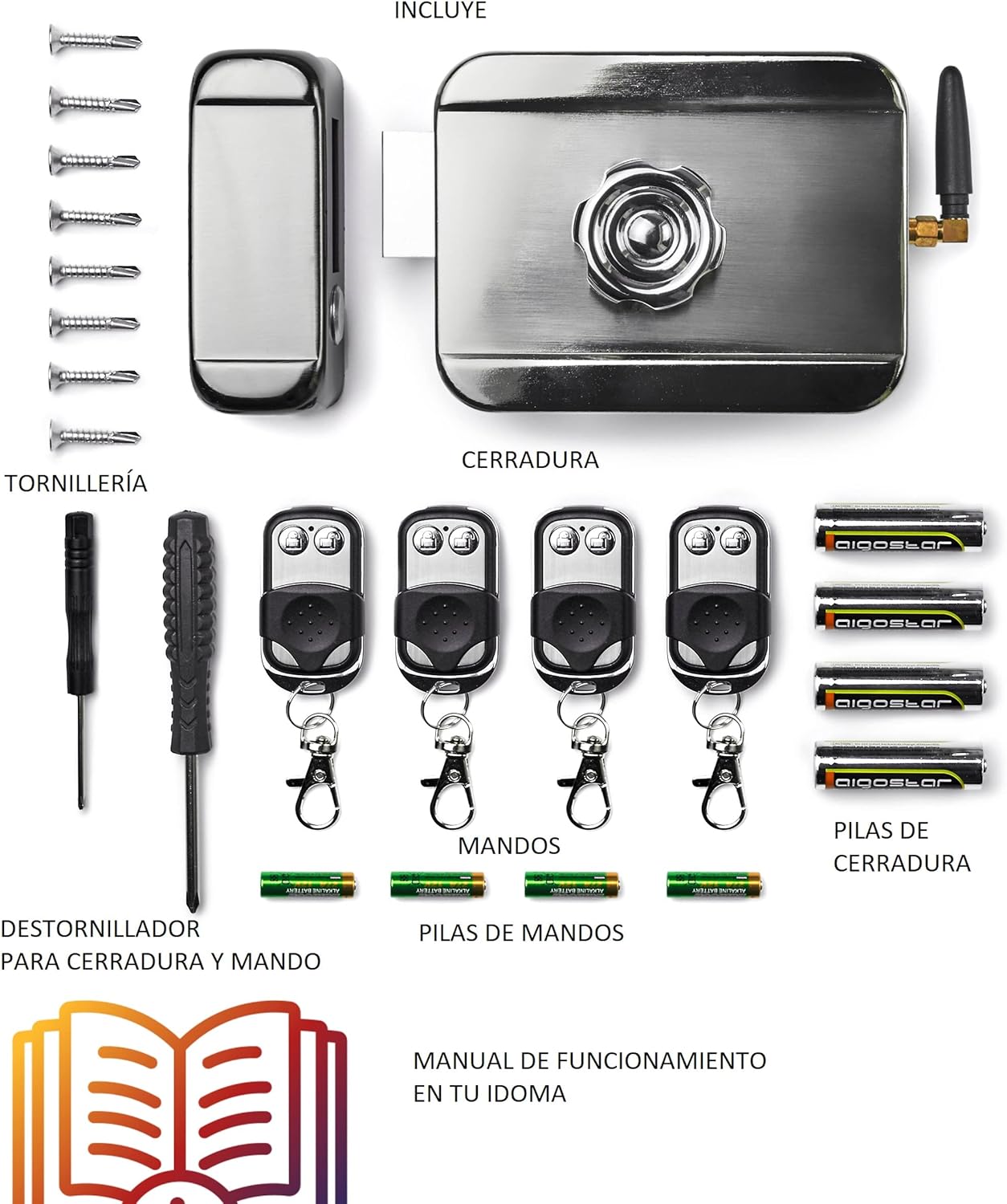 Serratura Invisibile di Sicurezza con Telecomando - immagine 3