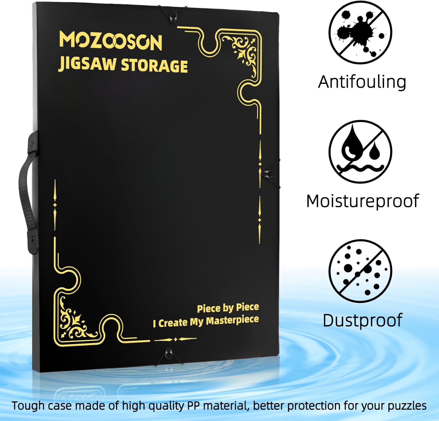 Mozooson Raccoglitore per Puzzle da 1000pz con 25 Tasche - immagine 7