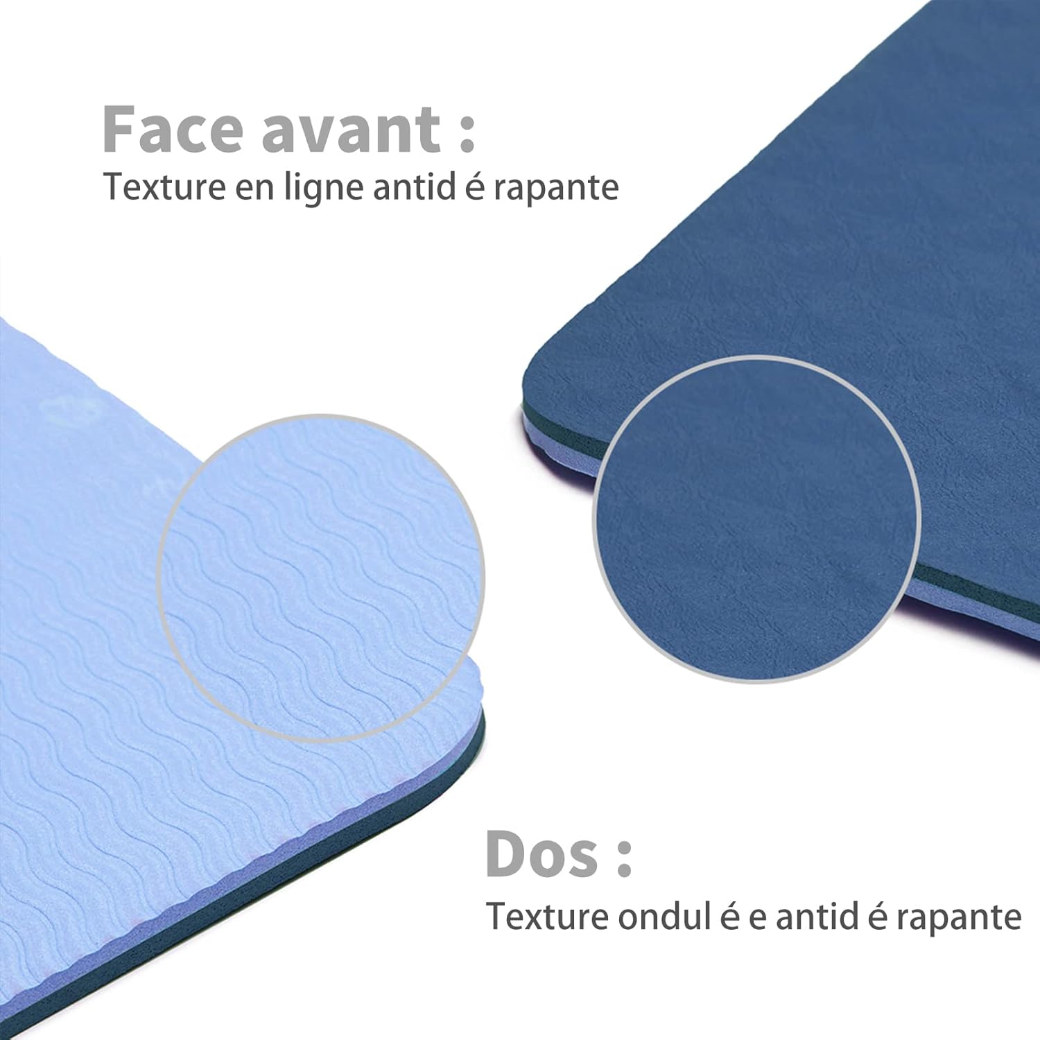 Good Nite Tappetino da Ginnastica Yoga Fitness Antiscivolo - immagine 4