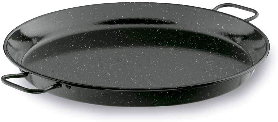 Lacor 60161- Padella per paella smaltata 60 cm