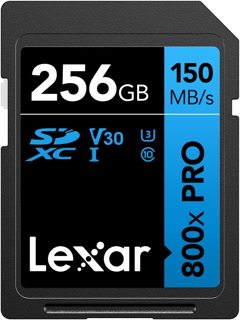 Lexar High-Performance 800x PRO 256GB Scheda SD - immagine 1