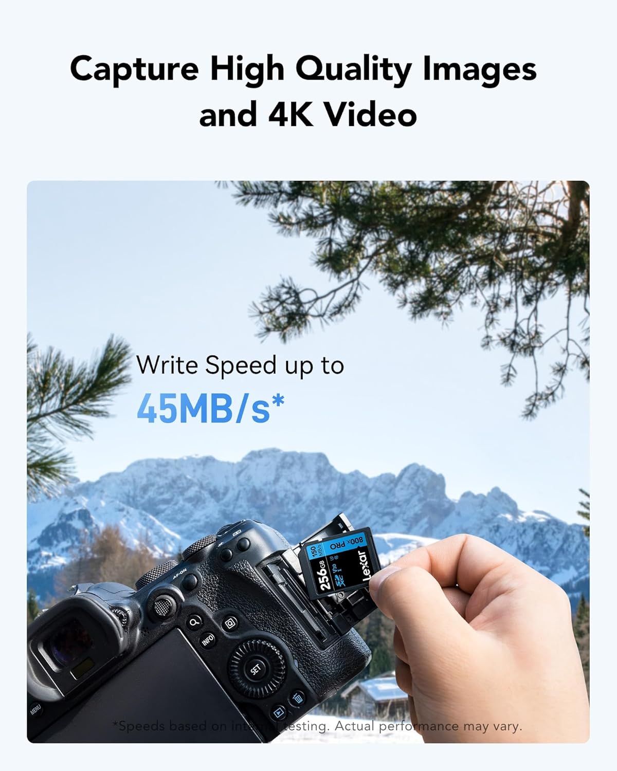 Lexar High-Performance 800x PRO 256GB Scheda SD - immagine 3