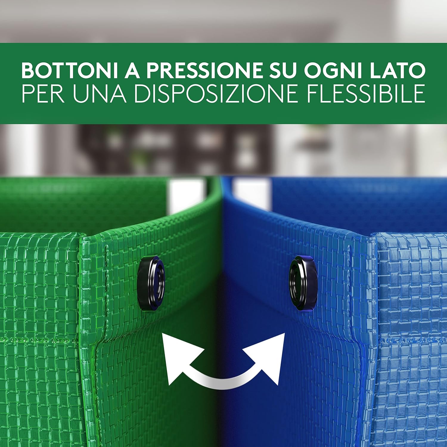 Ptms® Borse Raccolta Differenziata - 3 Bidoni Interno/Esterno - immagine 5
