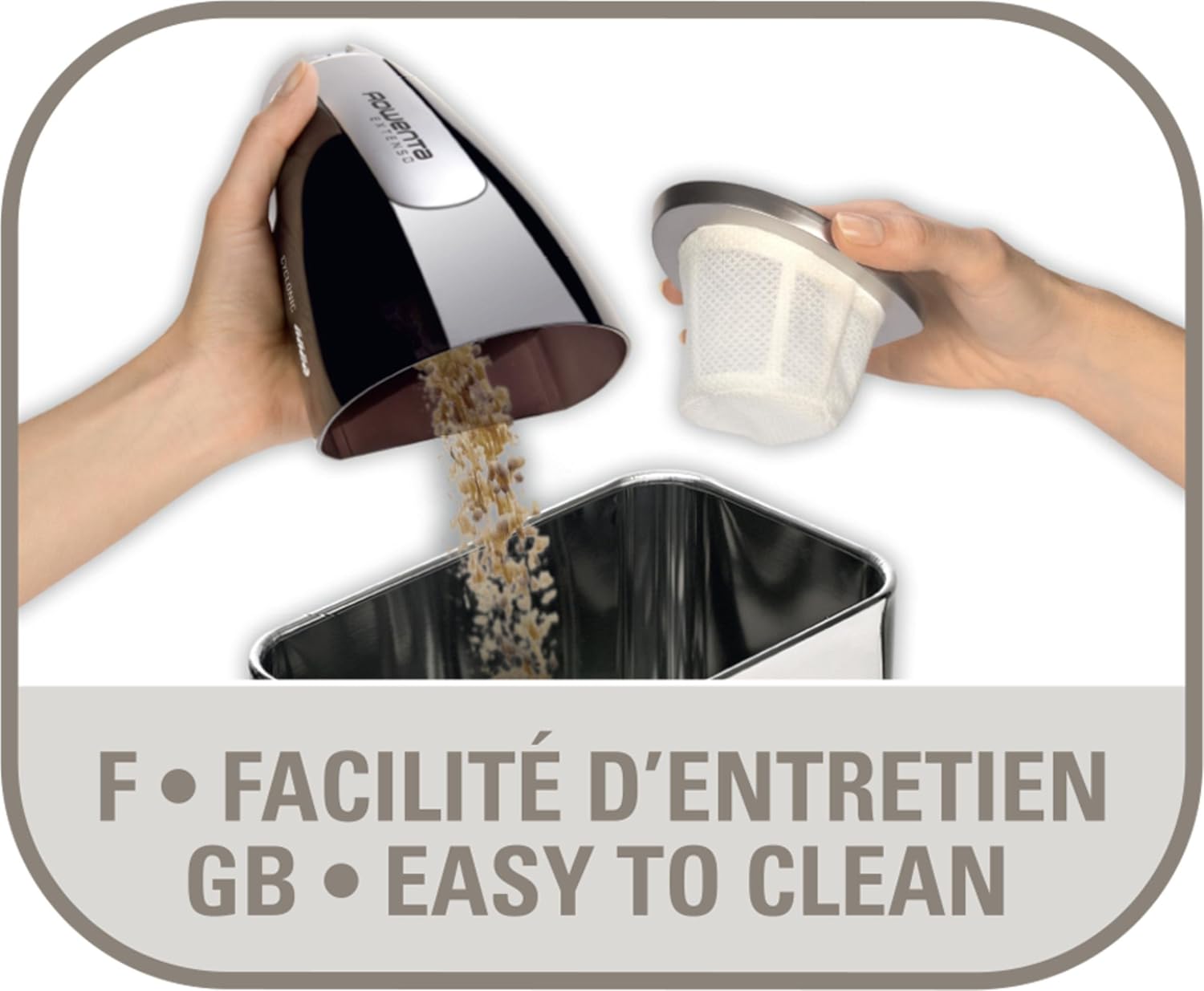 Rowenta Extenso - Aspirabriciole Senza Fili Ciclonico - immagine 4