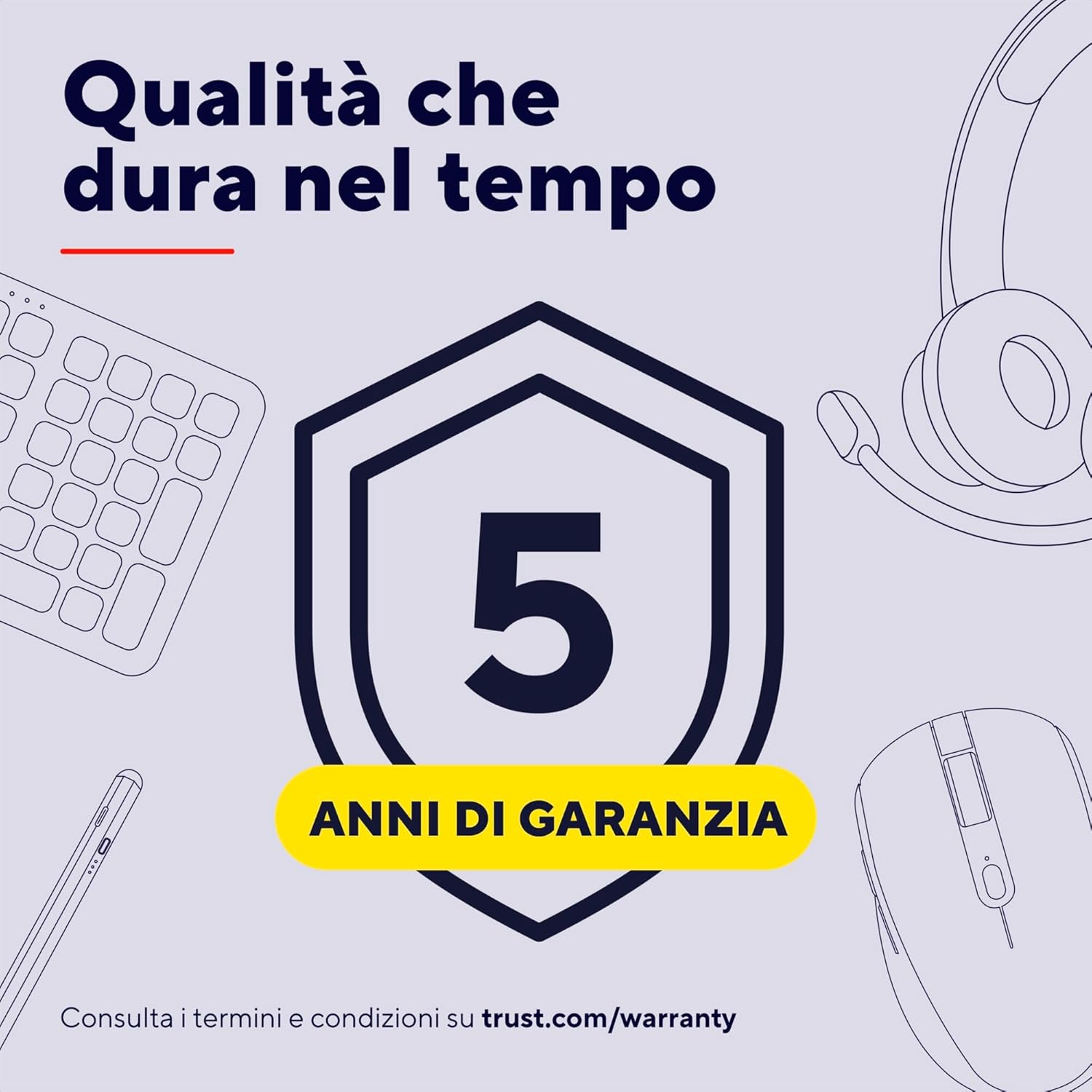 Trust Ayda Max USB Cuffie con Microfono ENC, Nero - immagine 6