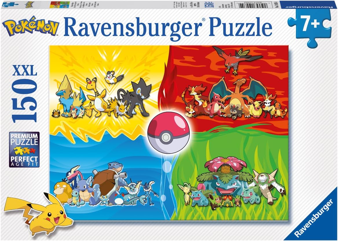 Ravensburger Puzzle Pokemon 150 pezzi XXL - immagine 1