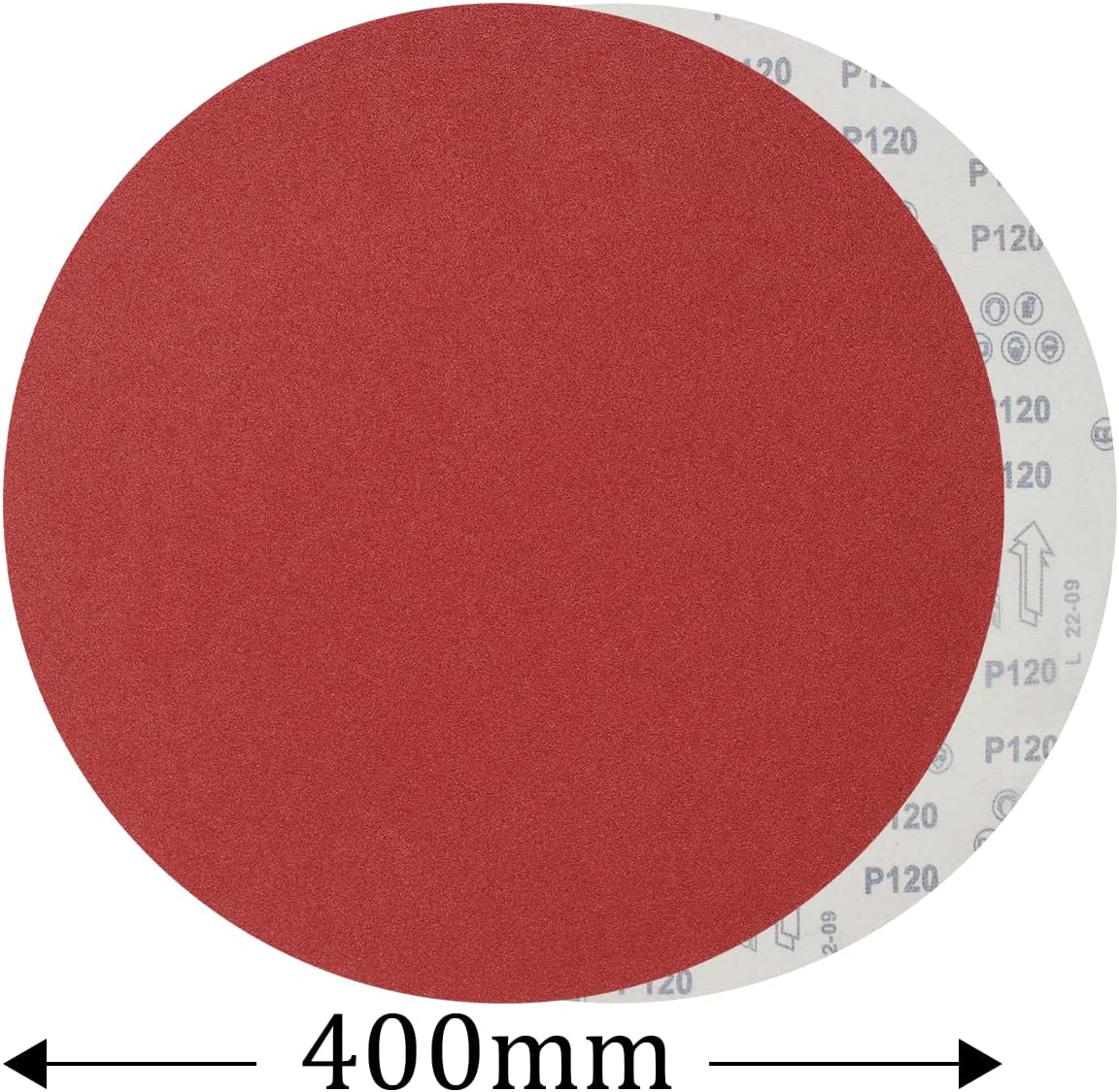 Feihu Dischi Abrasivi 400mm Hook and Loop (30 pezzi) - immagine 2