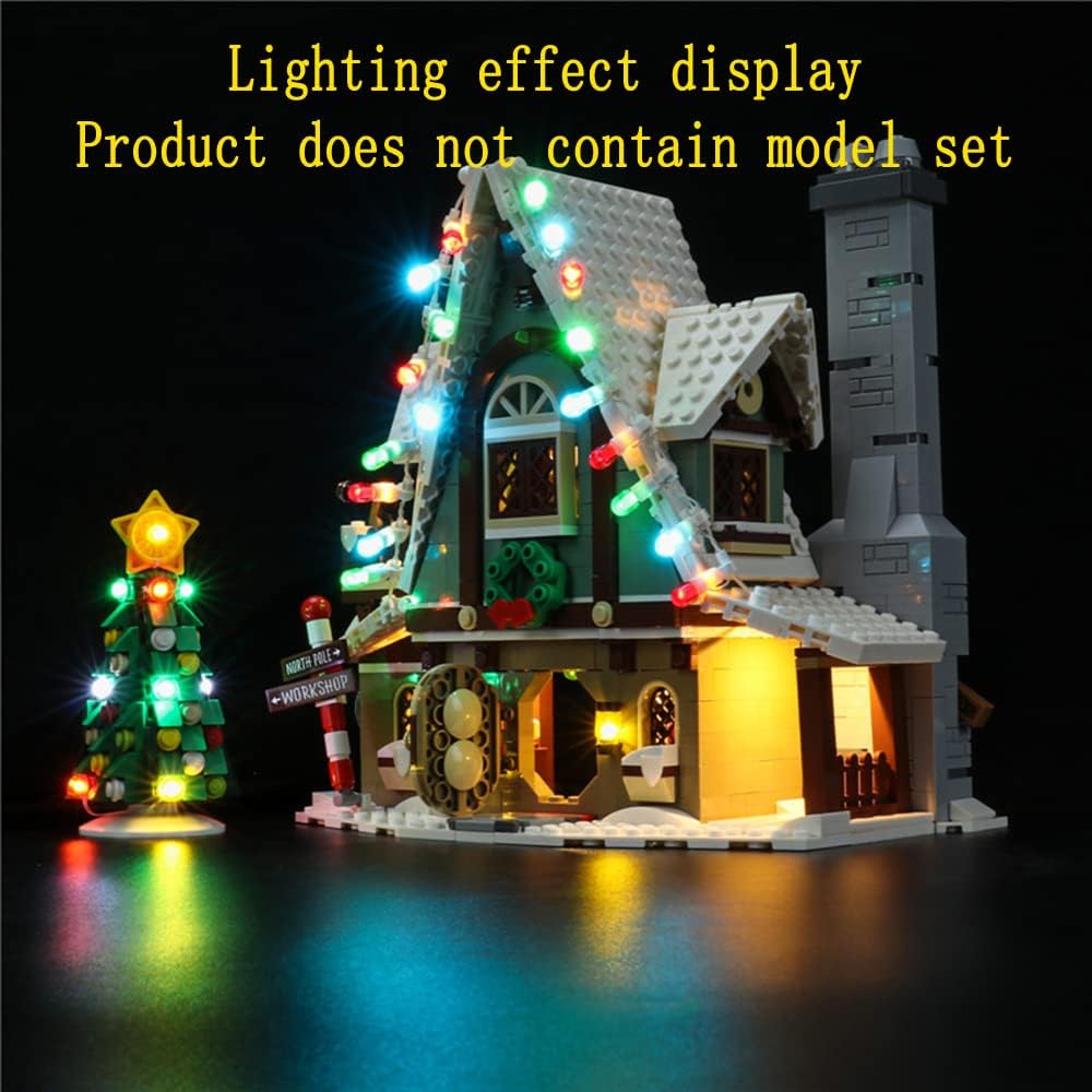 Geament Set Luci LED per LEGO La Casa degli Elfi - immagine 5