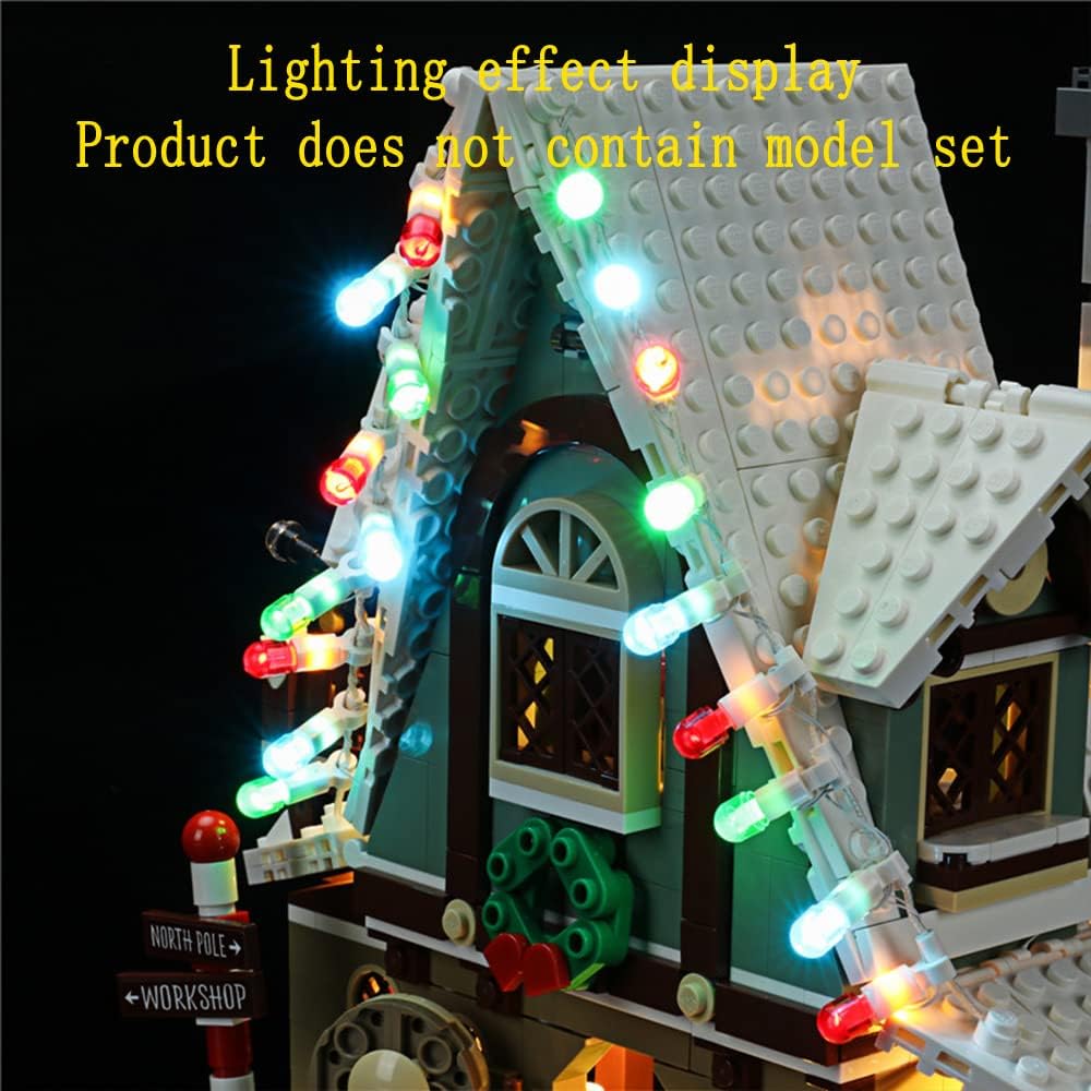 Geament Set Luci LED per LEGO La Casa degli Elfi - immagine 6