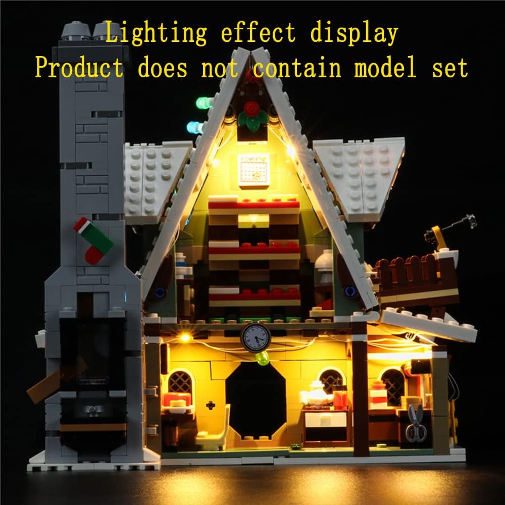 Geament Set Luci LED per LEGO La Casa degli Elfi - immagine 7