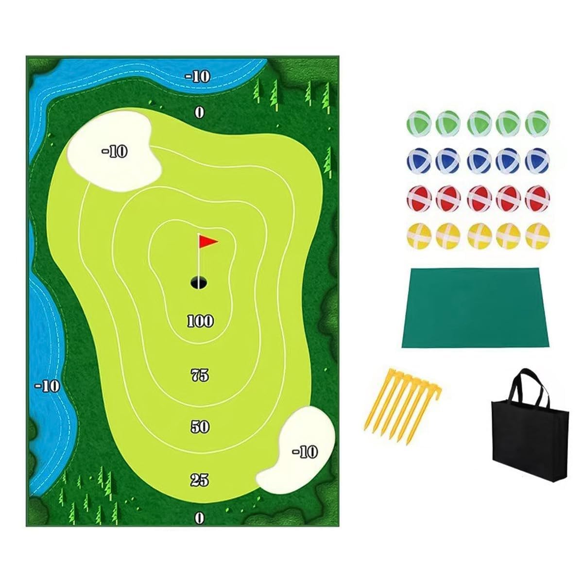 Namvo Set Gioco Full Swing Sports Golf Chip Off Challenge