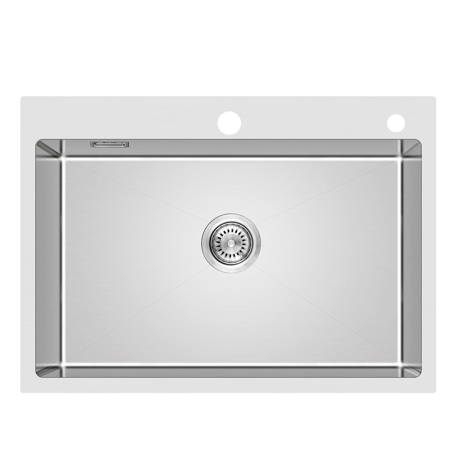 Keokbon Lavandino Fatto a Mano in Acciaio Inox 304