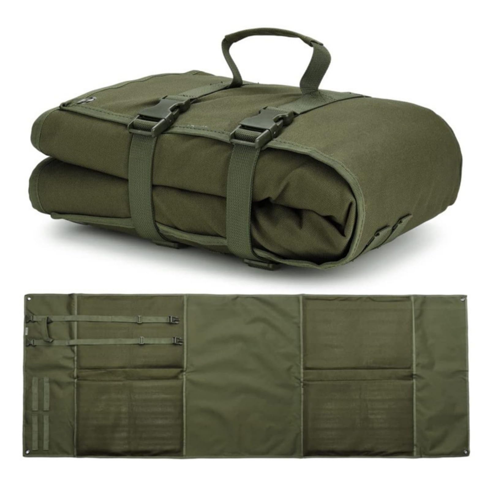 Tappetino da Tiro Imbottito Arrotolabile 200x74 cm