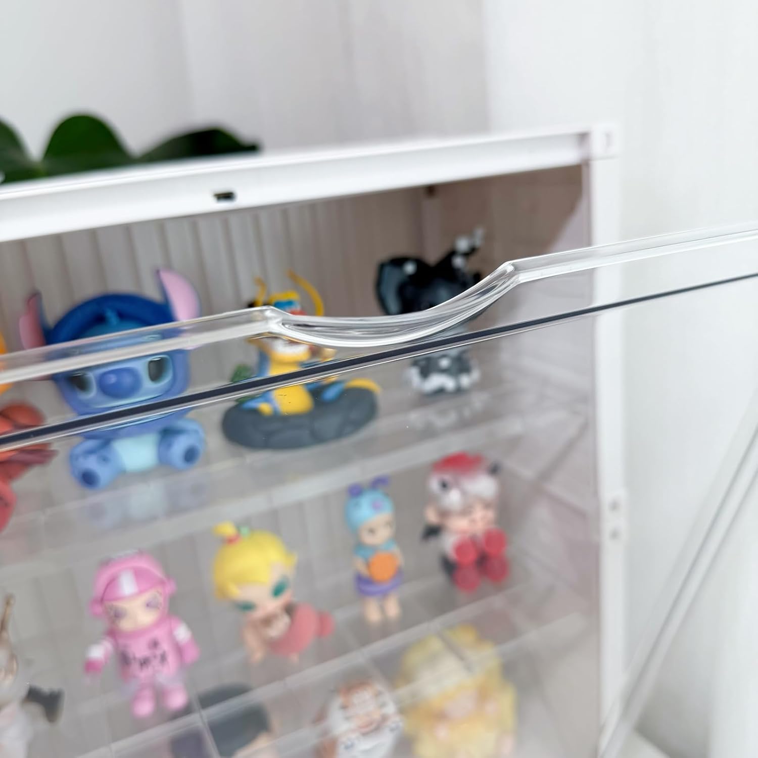 Vetrinetta Espositiva Acrilico con Porta e Scaletta 2 Gradini - immagine 6