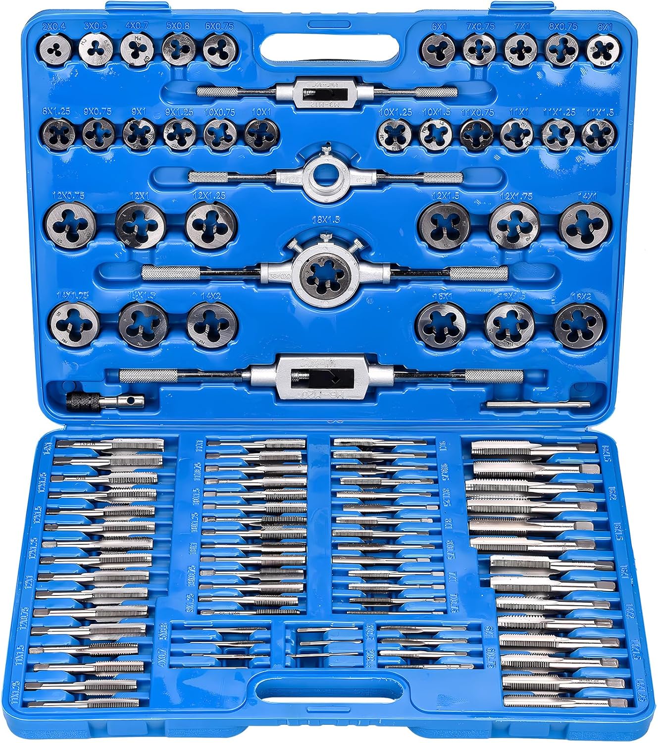 HATANSE Set Maschi e Filiere M2-M18 (110 Pezzi) - immagine 1