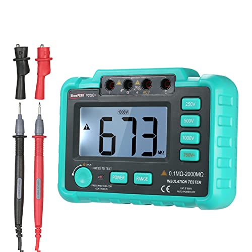 Vislone VC60B+ Tester Resistenza Isolamento Digitale LCD