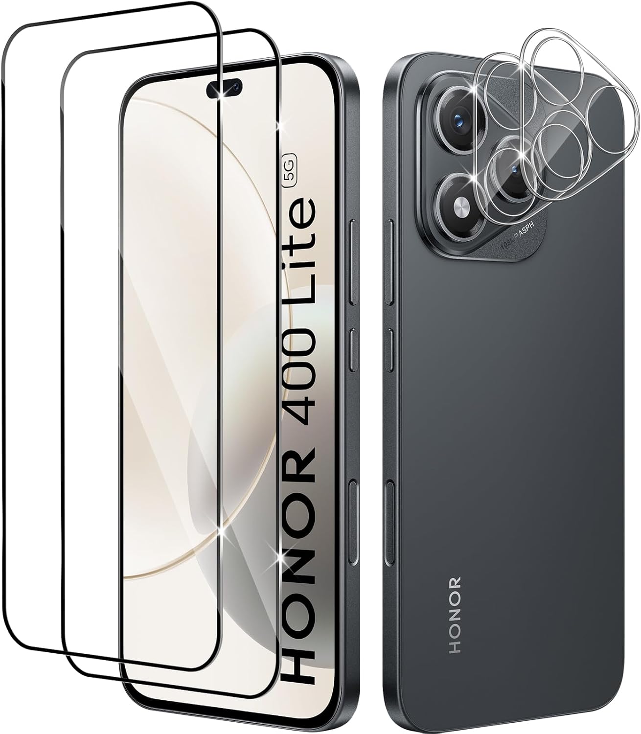 Vetro Temperato per Honor 400 Lite 5G - 2 Pezzi - immagine 1