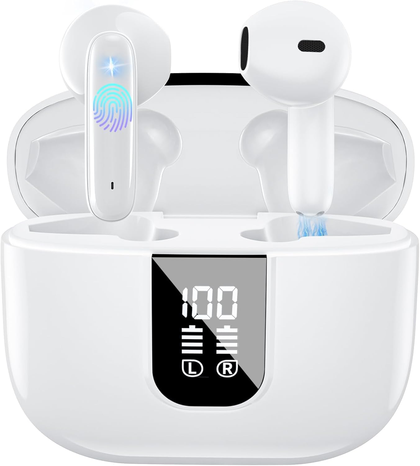 EXZHIG Cuffie senza fili Bluetooth 5.4, auricolari in-ear