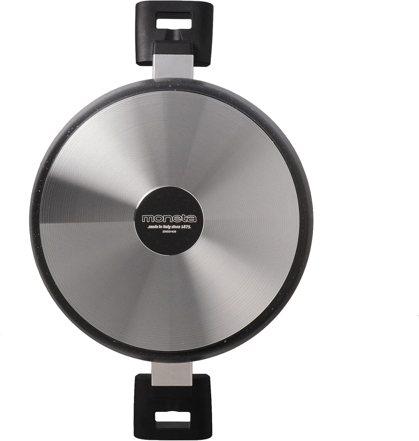 Moneta Etnea Casseruola 2 Manici 24 cm, effetto pietra, Made in Italy - immagine 2