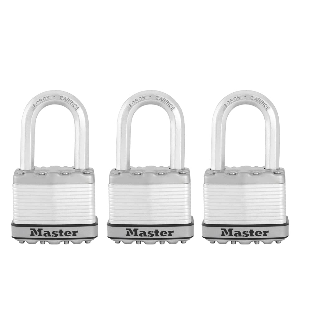 Master Lock M5XTRILF Magnum - Lucchetto in Acciaio Laminato