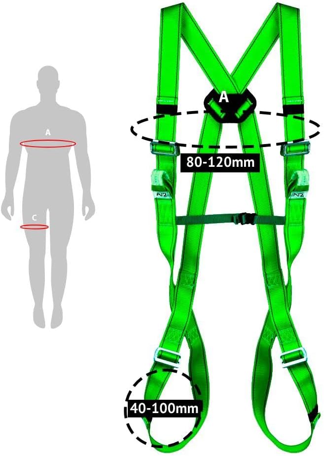 PONSA CGPK8 - Imbracatura di Sicurezza Anticaduta - immagine 2