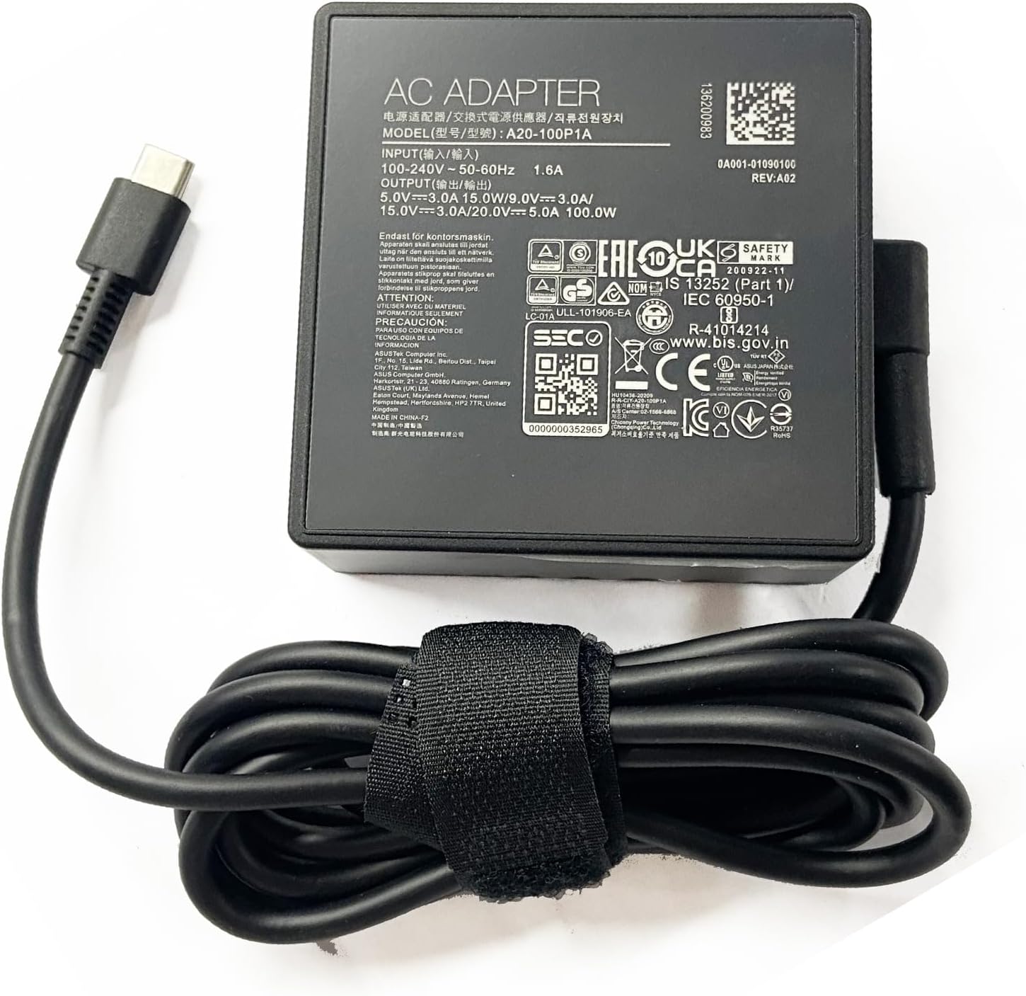 XITAIAN Alimentatore USB-C 100W di Ricambio - immagine 1