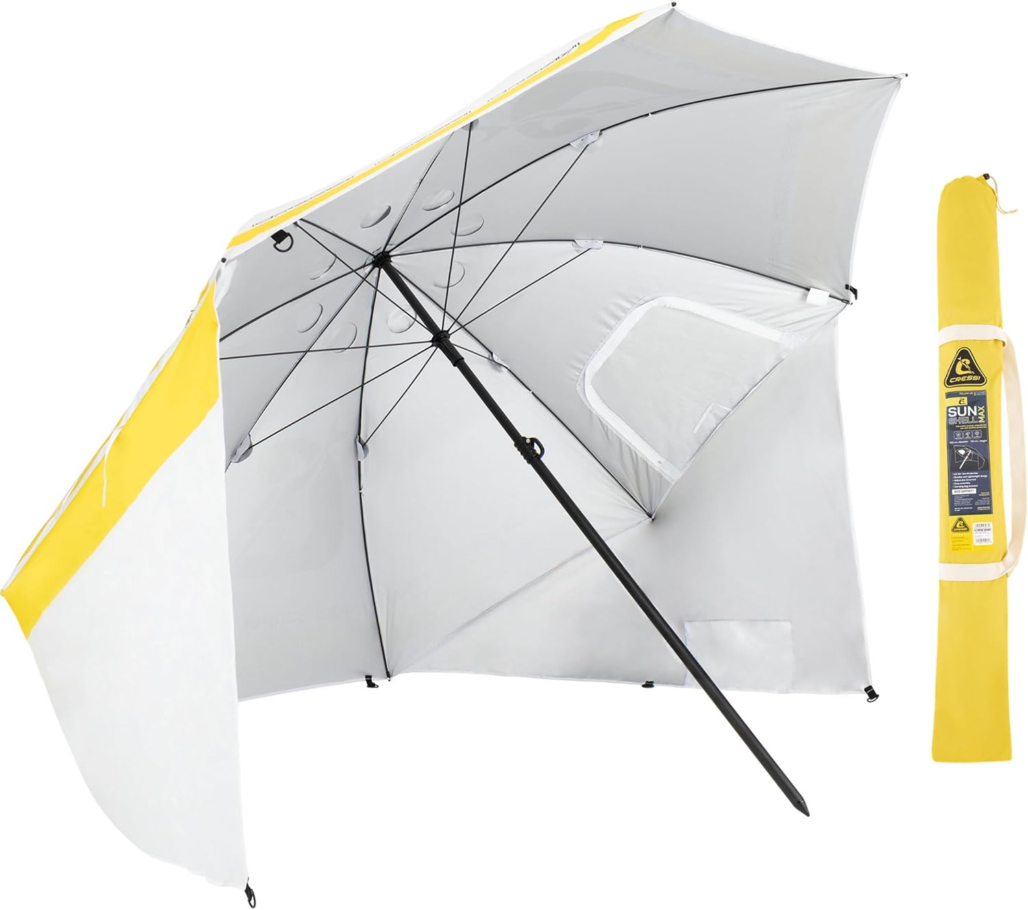 Cressi Sunshell Umbrella Parasol Max Ø 250cm - immagine 1