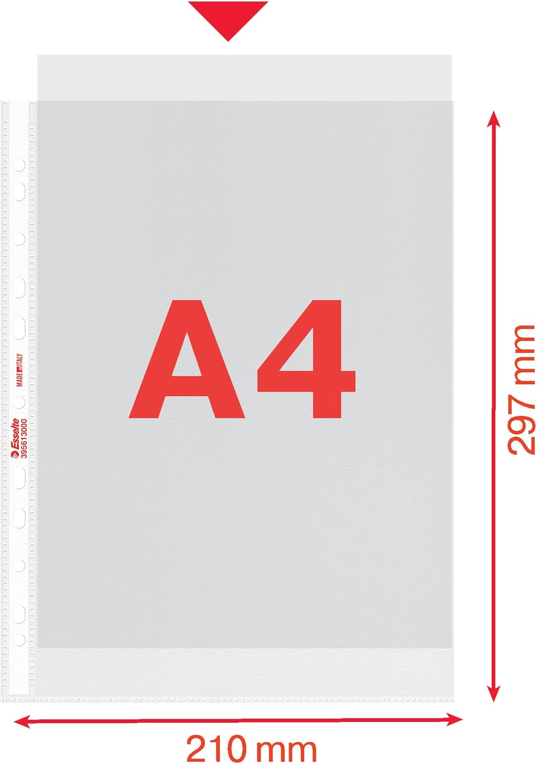 Esselte Buste per Raccoglitori A4 (100 Pezzi) - immagine 4