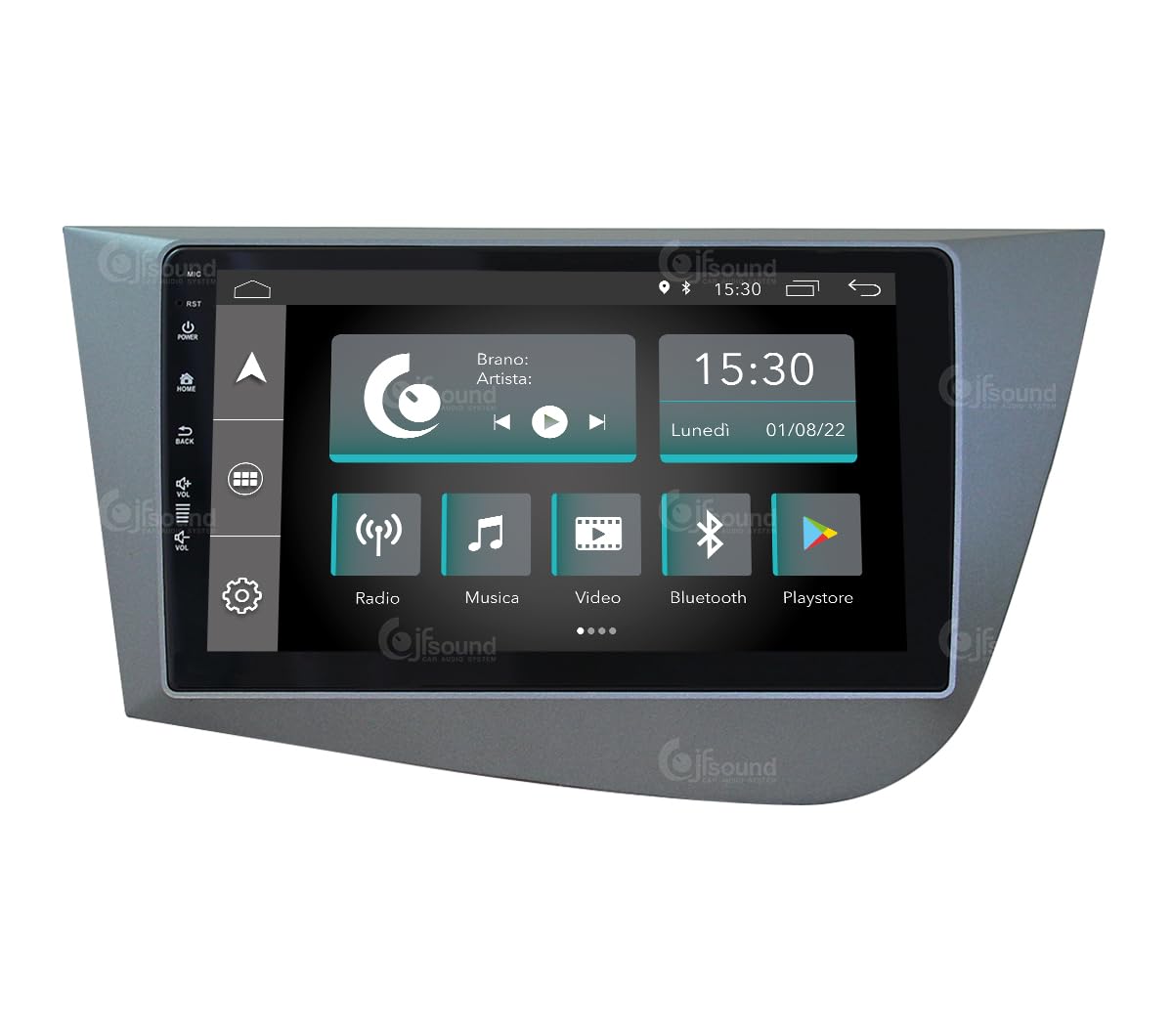 Autoradio Custom Fit per Seat Leon 2005-2012 Android 9"