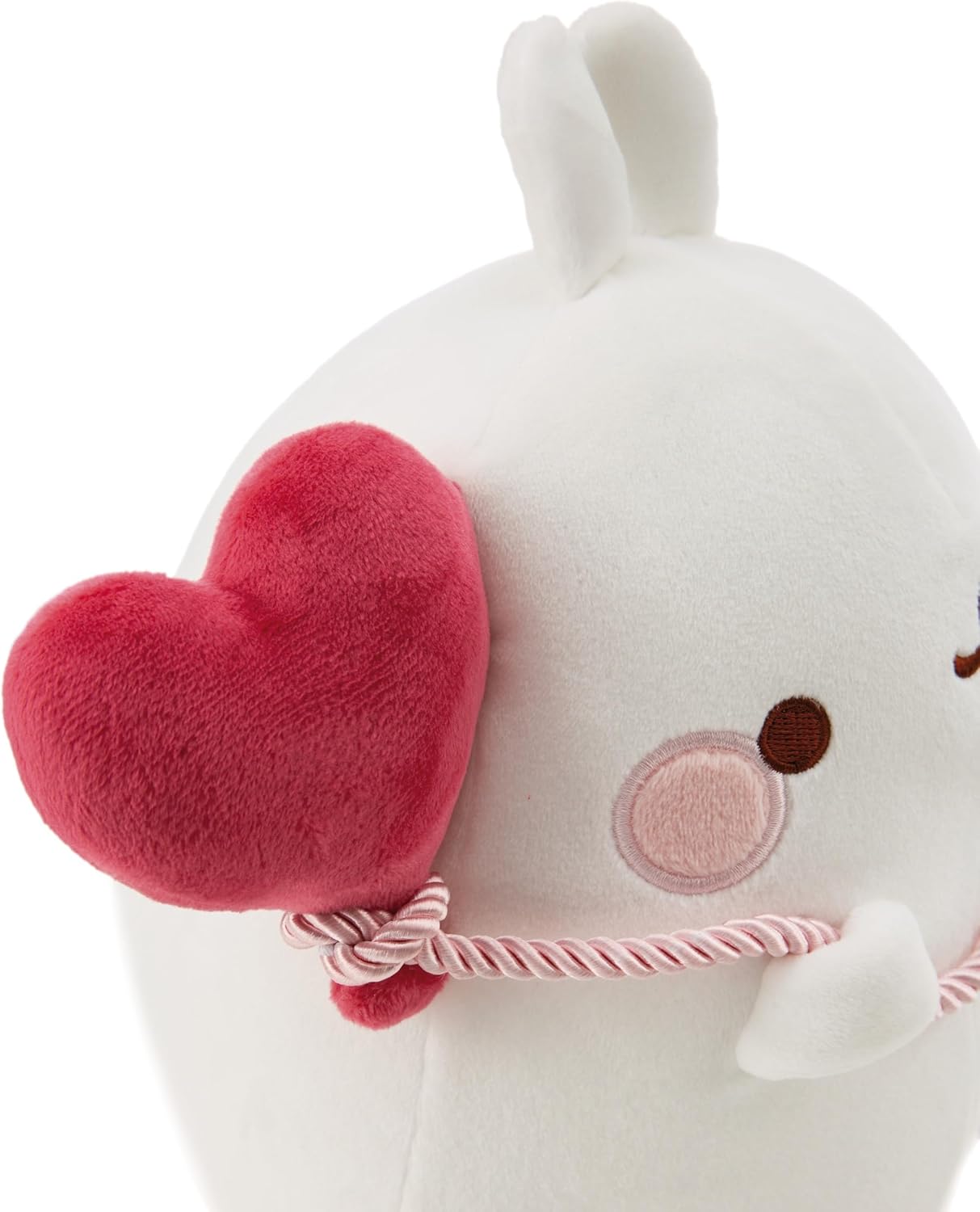 NICI MOLANG Peluche con Palloncino a Cuore 48cm, Bianco - immagine 2