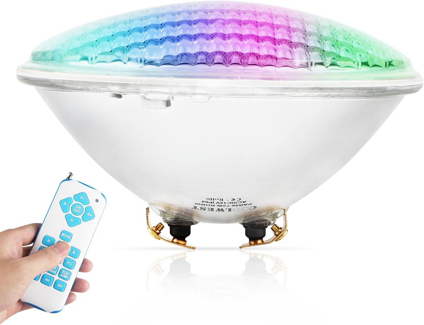 Coolwest Illuminazione LED per Piscina 72W RGBW