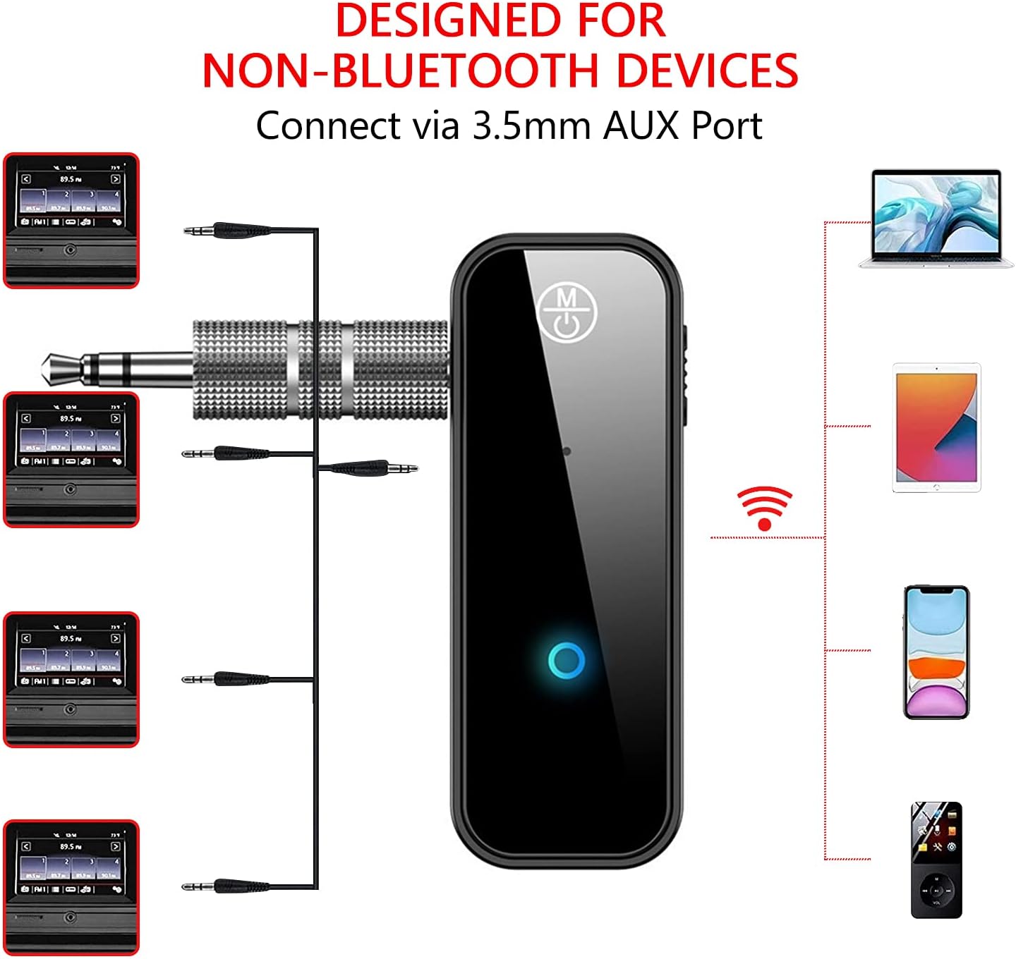 Ricevitore Trasmettitore Bluetooth 5.0 Stereo Casa - immagine 3