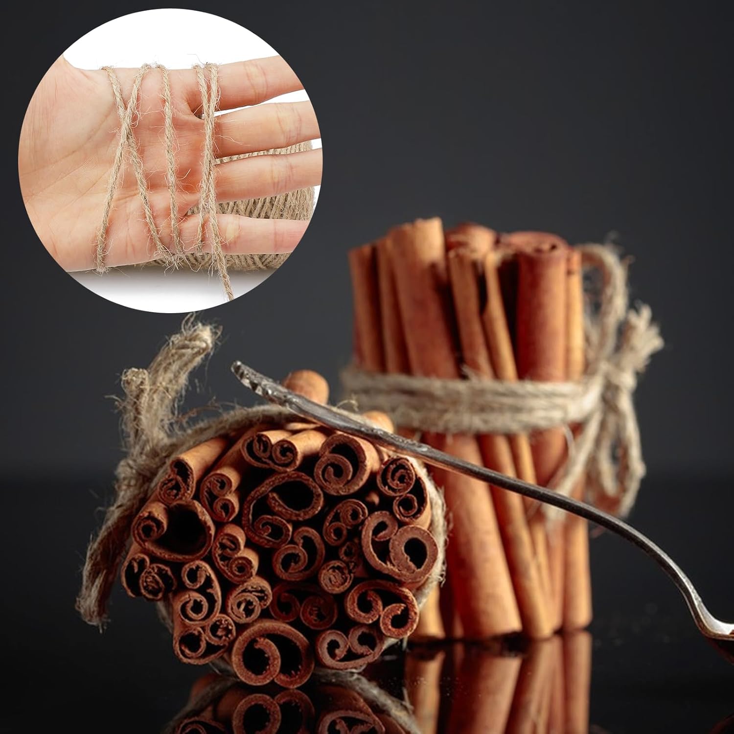 Spago Corda di Iuta 300m x 3mm - immagine 3