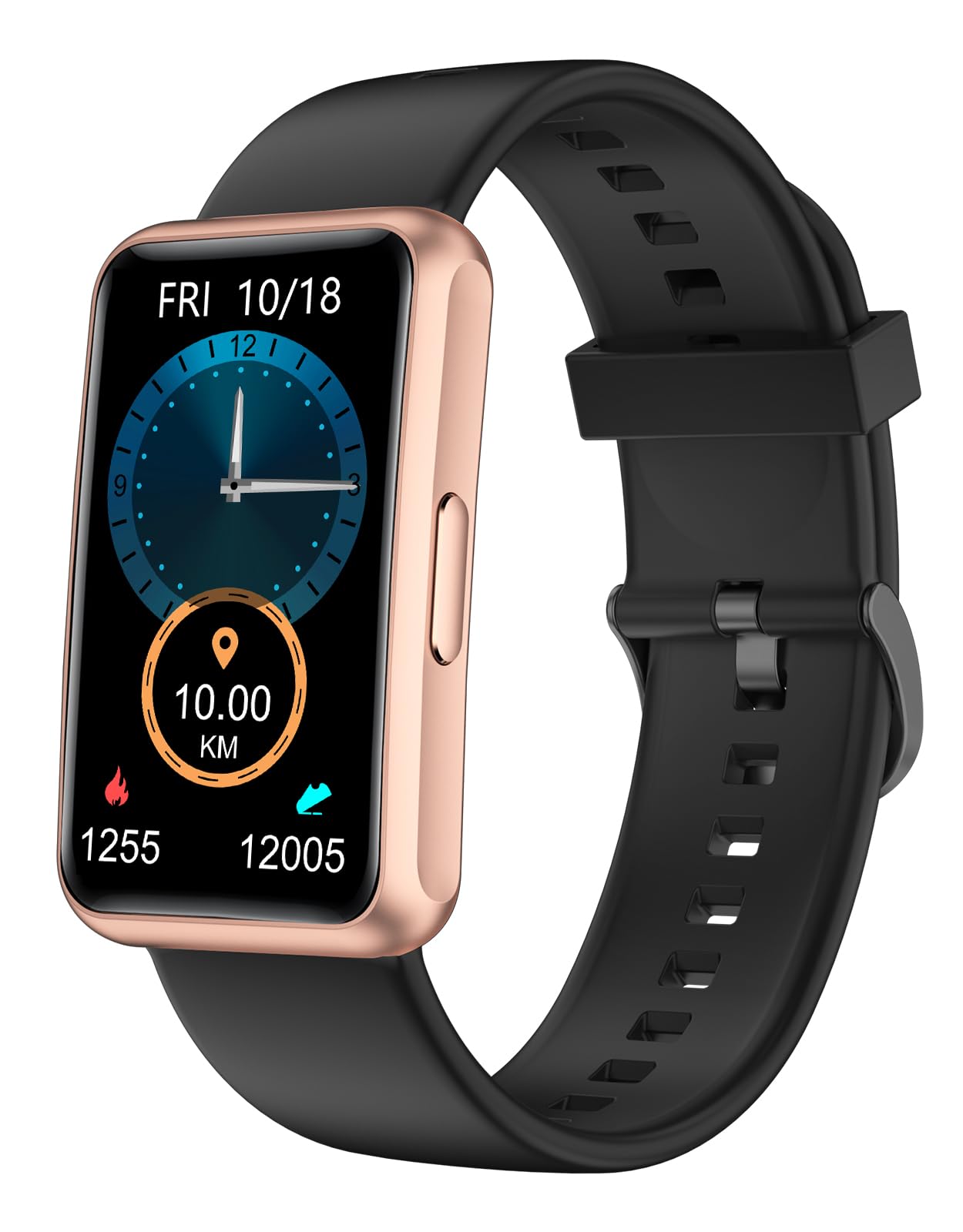 Huakua Orologio Contapassi da Polso 1.47 Pollici