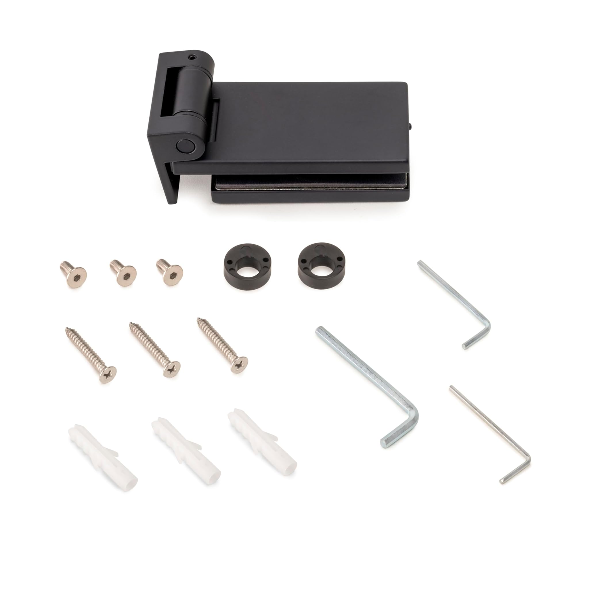 Emuca - Cerniera Orizzontale per Anta in Vetro 8-12mm