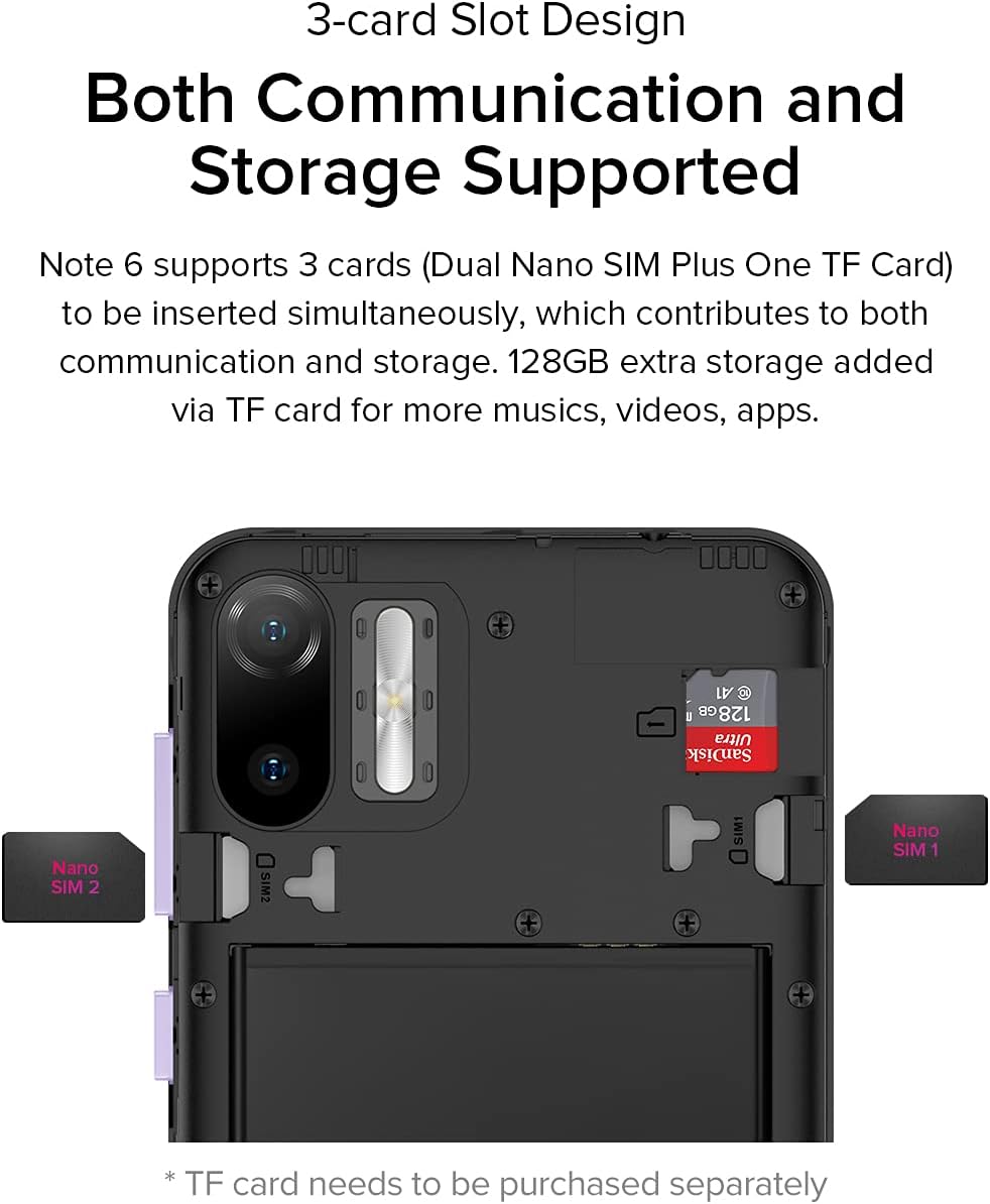 Ulefone NOTE 6 - Smartphone 3G Dual SIM, Verde - immagine 8